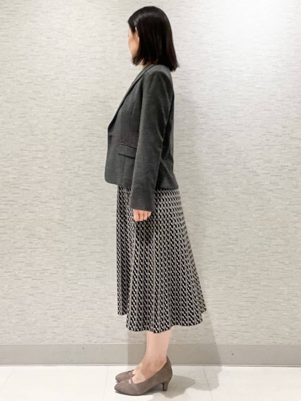 marikoさんの「Reflect｜【SS-4Lサイズ】匠ジャケット／ベーシックテーラード／WEB先行カラーあり」を使ったコーディネート