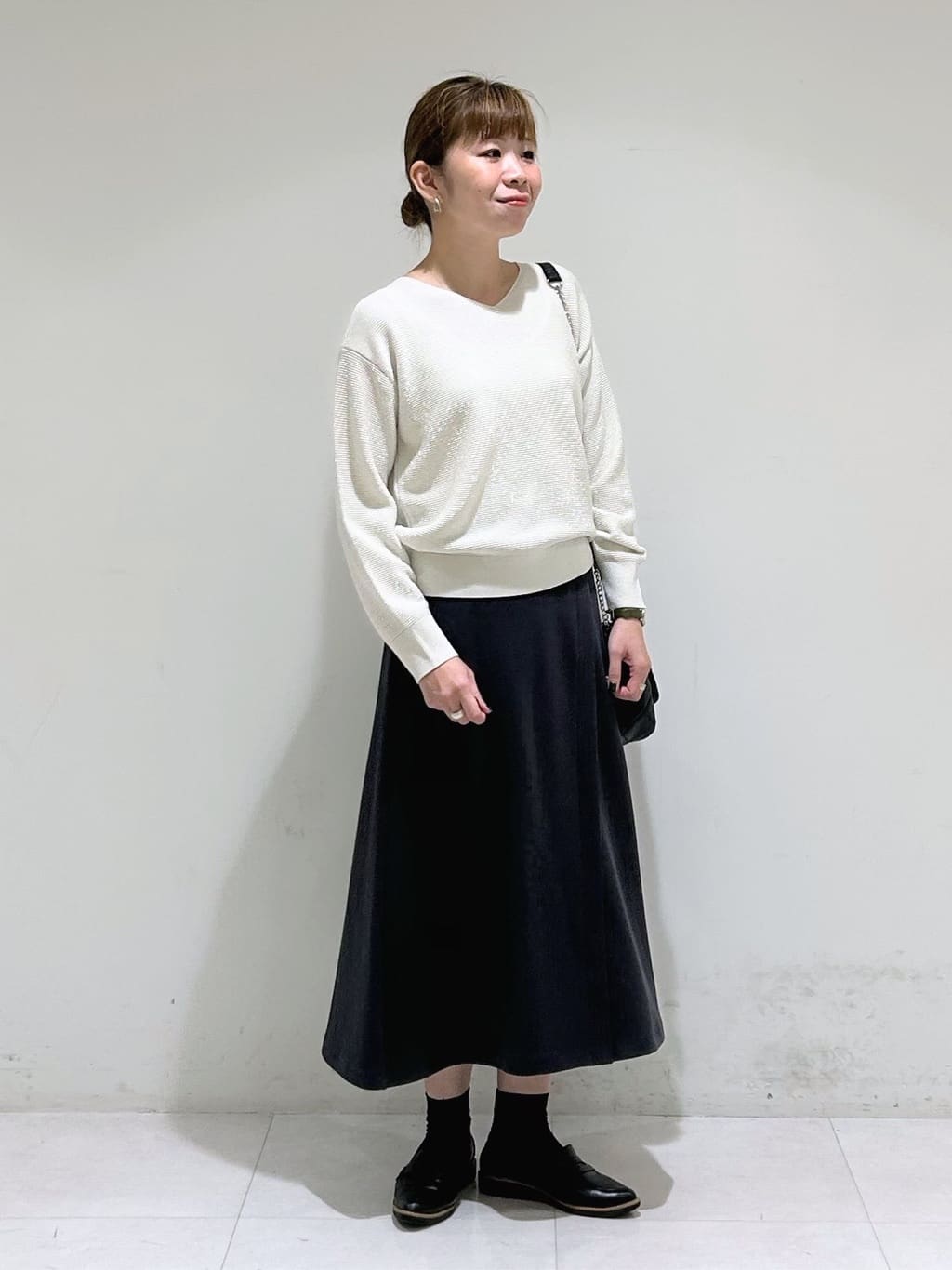 tsuyuさんの「INDIVI｜【超軽量／蓄熱】ライトパフチェスターコート」を使ったコーディネート