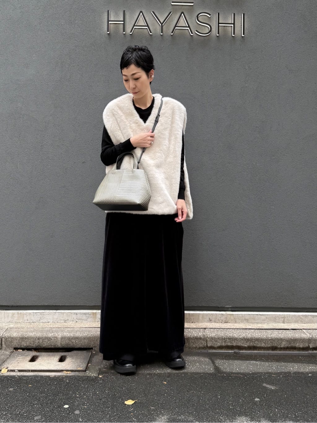 Kさんの「HIROKO HAYASHI｜OTTICA（オッティカ）2wayショルダーバッグ」を使ったコーディネート