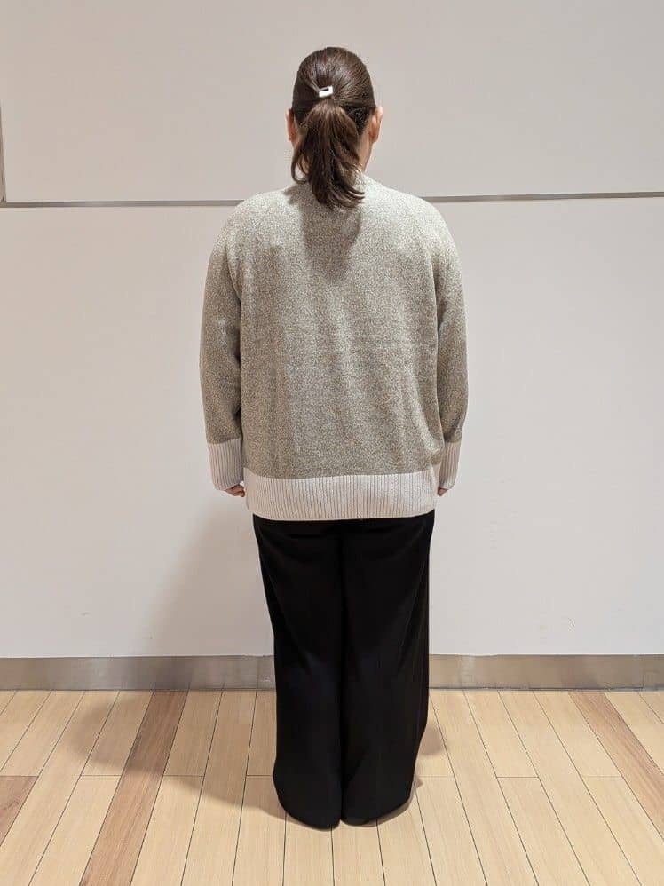 TAKAさんの「UNTITLED｜【重ね着もおすすめ/洗える】ウールカシミヤ クルーネックニット」を使ったコーディネート