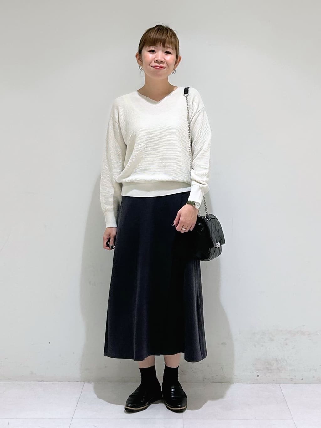 tsuyuさんの「INDIVI｜【超軽量／蓄熱】ライトパフチェスターコート」を使ったコーディネート
