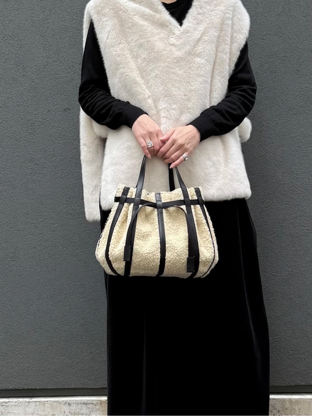Kさんの「HIROKO HAYASHI｜PANIER COCCOLINA（パニエ コッコリーナ）ハンドバッグ」を使ったコーディネート
