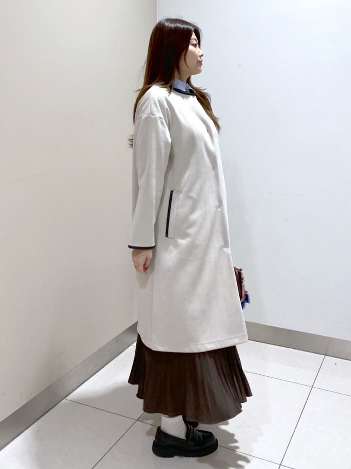 kanaさんの「UNTITLED｜【重ね着レイヤードに】杢調ニットベスト」を使ったコーディネート