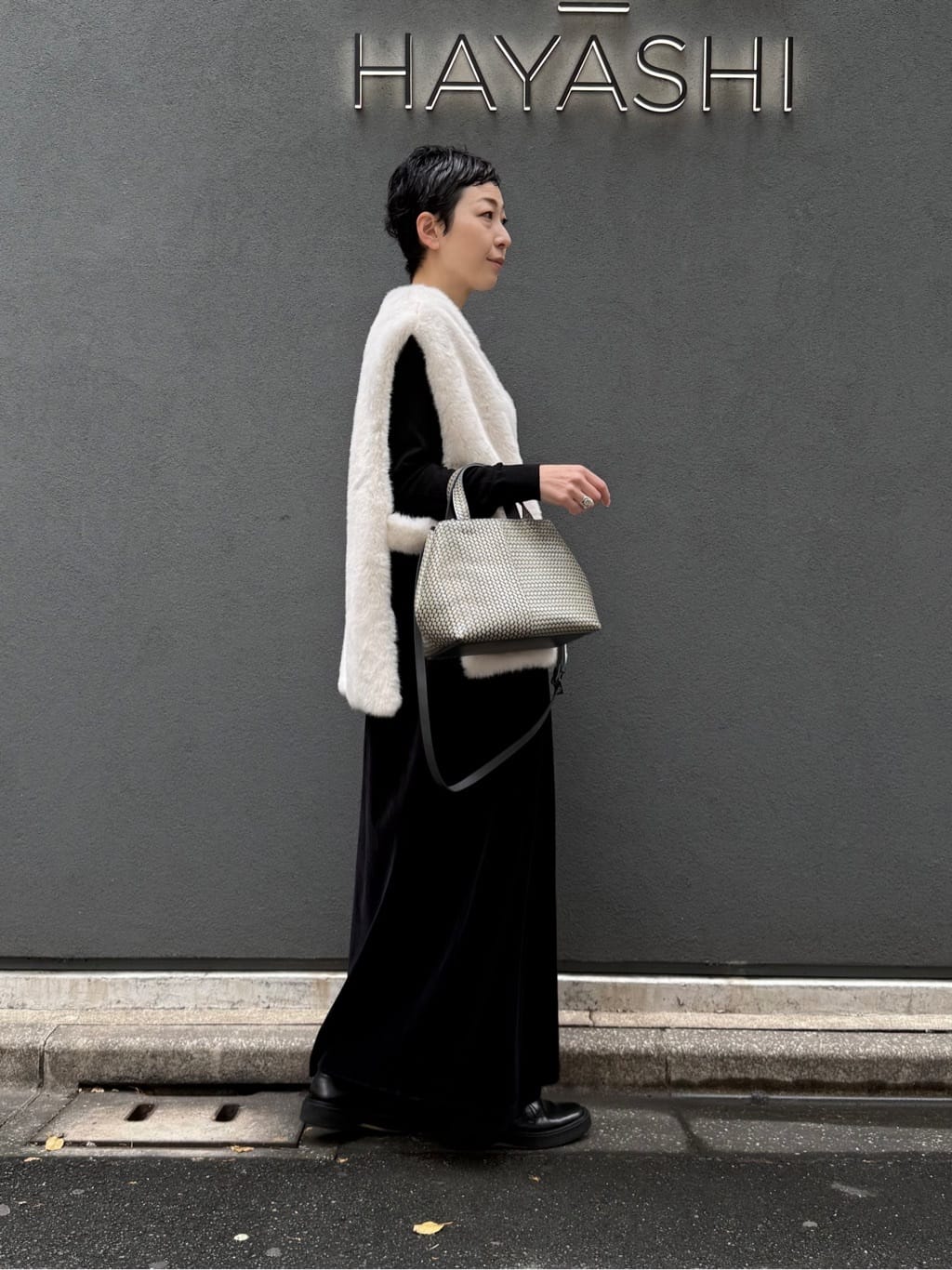 Kさんの「HIROKO HAYASHI｜OTTICA（オッティカ）2wayショルダーバッグ」を使ったコーディネート