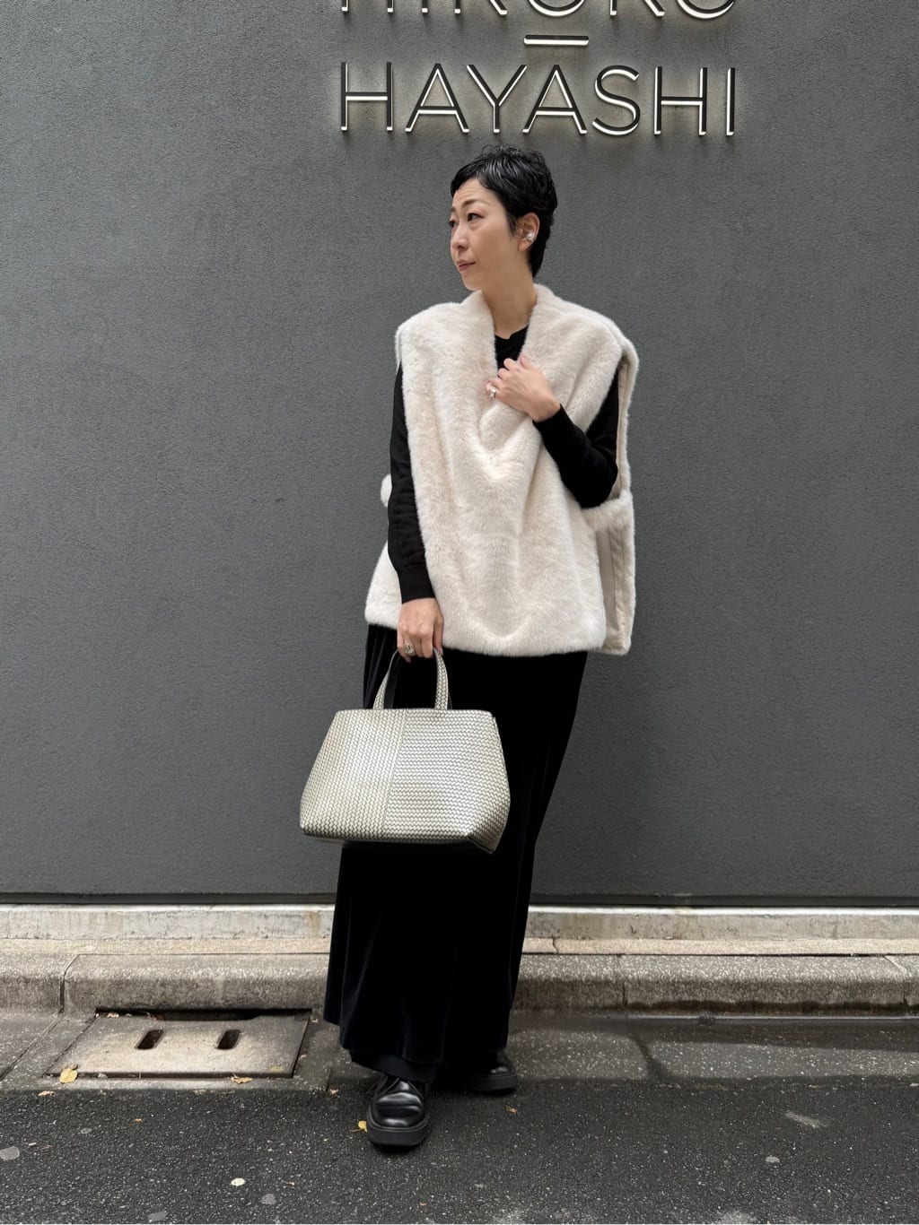 Kさんの「HIROKO HAYASHI｜OTTICA（オッティカ）ハンドトートバッグS」を使ったコーディネート