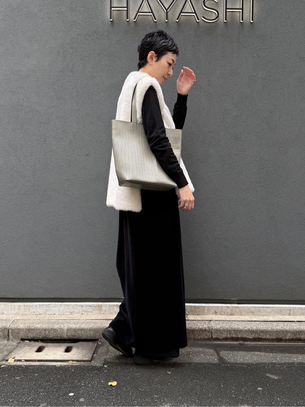 Kさんの「HIROKO HAYASHI｜OTTICA（オッティカ）トートバッグM」を使ったコーディネート