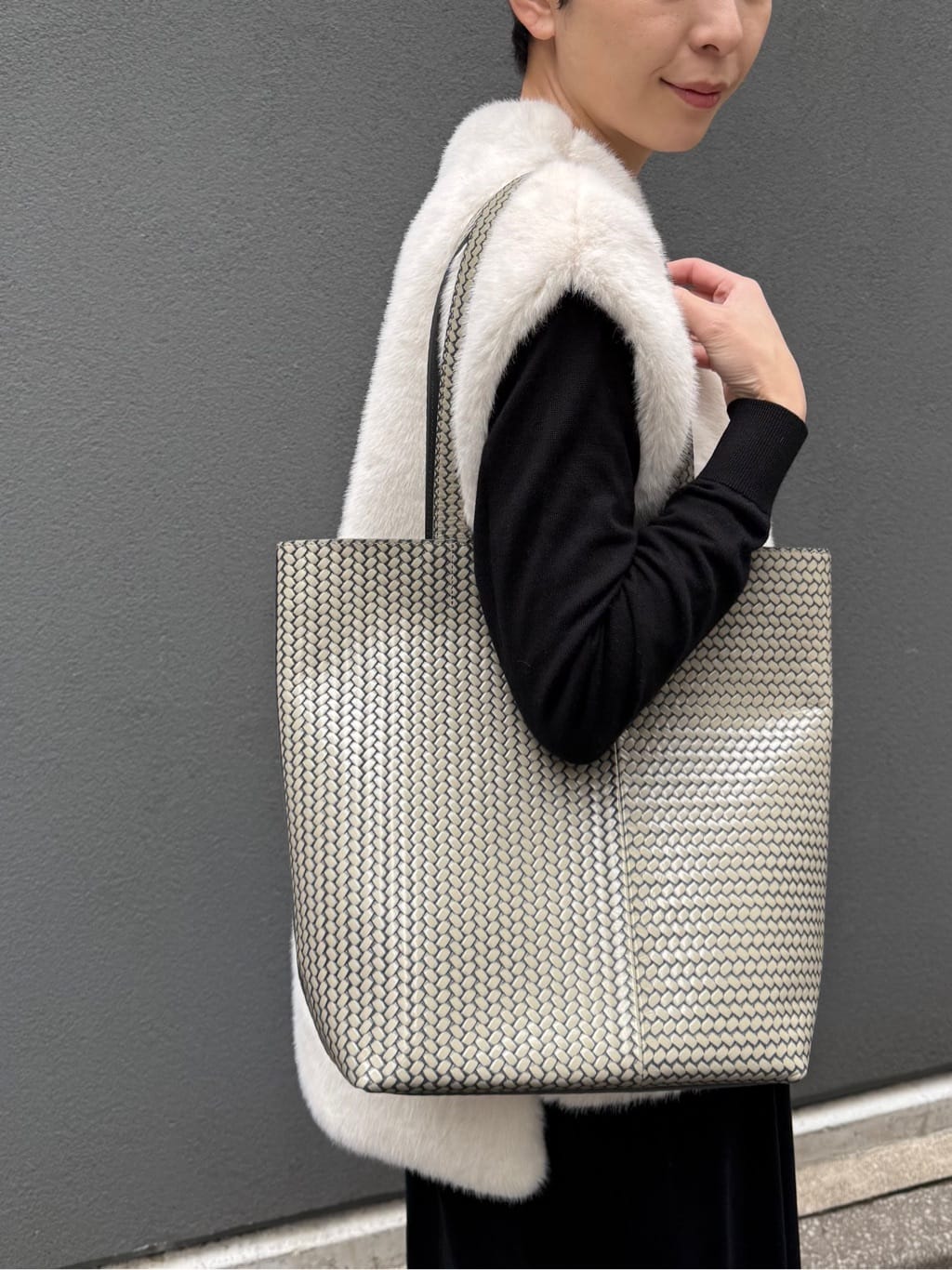Kさんの「HIROKO HAYASHI｜OTTICA（オッティカ）トートバッグM」を使ったコーディネート