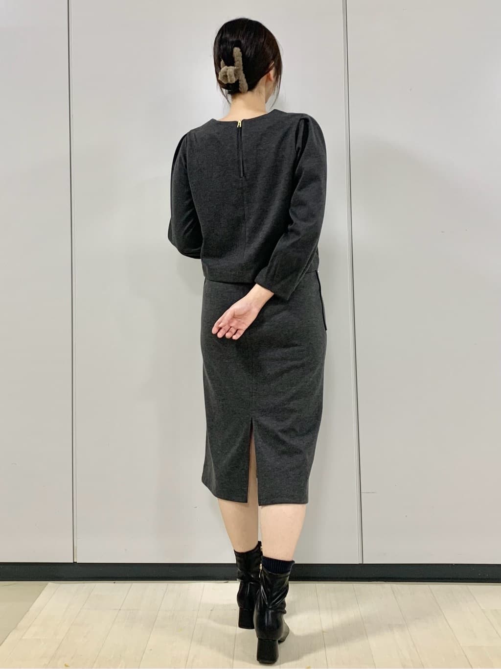 kasumiさんの「index｜コンパクトパフトップス【洗濯機OK／抗ピル／ストレッチ】」を使ったコーディネート