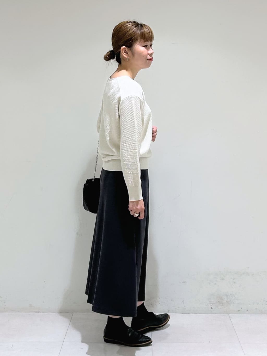 tsuyuさんの「INDIVI｜【超軽量／蓄熱】ライトパフチェスターコート」を使ったコーディネート