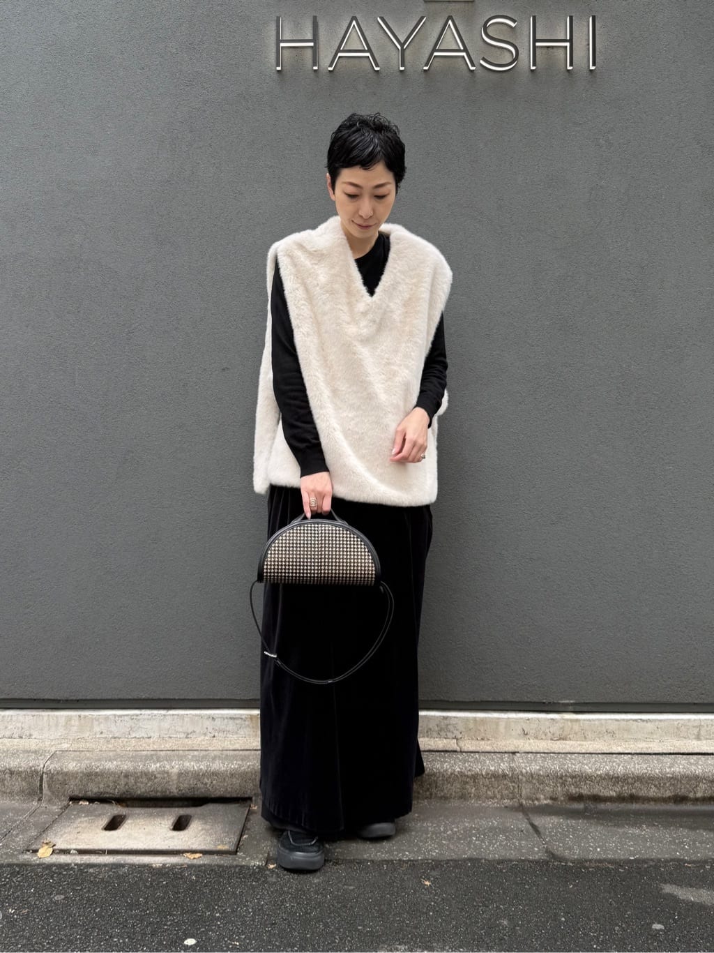 Kさんの「HIROKO HAYASHI｜LONDRA（ロンドラ）2wayショルダーバッグ」を使ったコーディネート