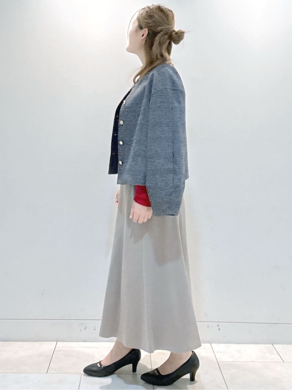 S&auml;K&iuml;さんの「Reflect｜【選べる6色／長く着られる◎】ボートネックニット」を使ったコーディネート