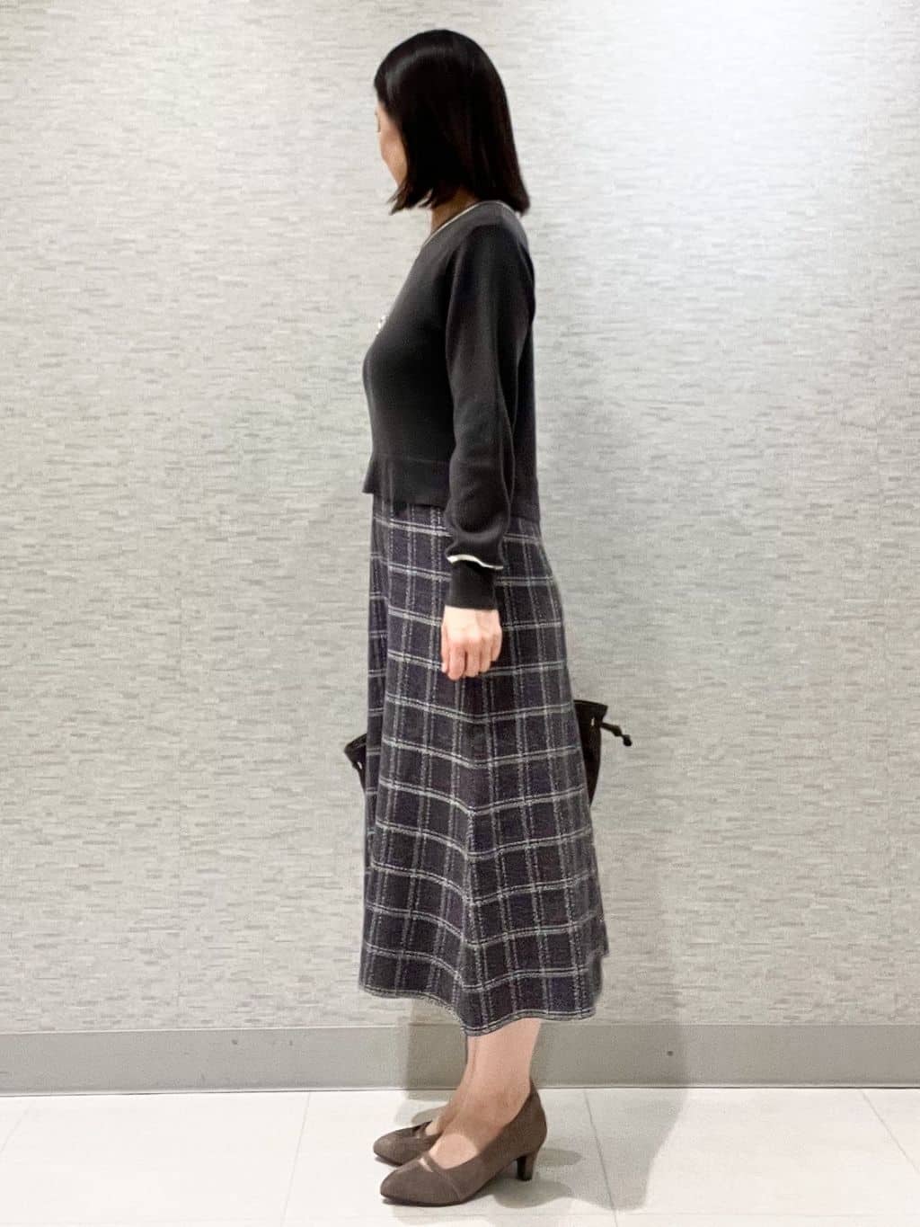 marikoさんの「Reflect｜【気軽な羽織に◎】中綿キルティングショートコート」を使ったコーディネート