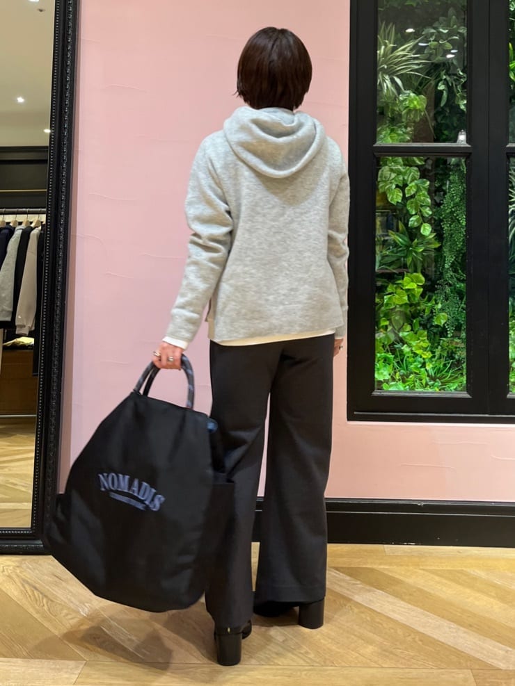 ogataさんの「DRESSTERIOR｜ソフトサーモポンチイージーワイドパンツ」を使ったコーディネート