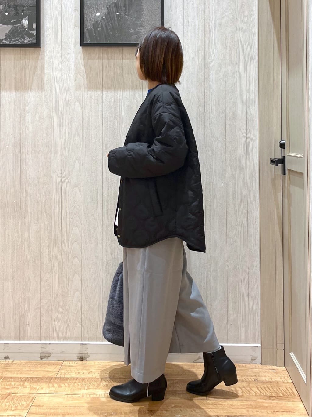 shirayuuuさんの「SHOO･LA･RUE｜【着丈選べる/S-LL】スタイルアップが叶う ベルト付きワイドパンツ」を使ったコーディネート