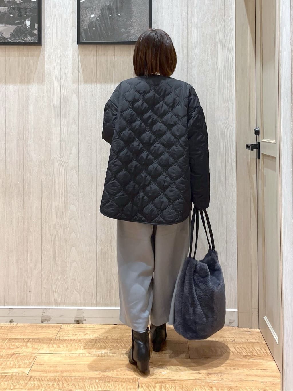 shirayuuuさんの「SHOO･LA･RUE｜【着丈選べる/S-LL】スタイルアップが叶う ベルト付きワイドパンツ」を使ったコーディネート
