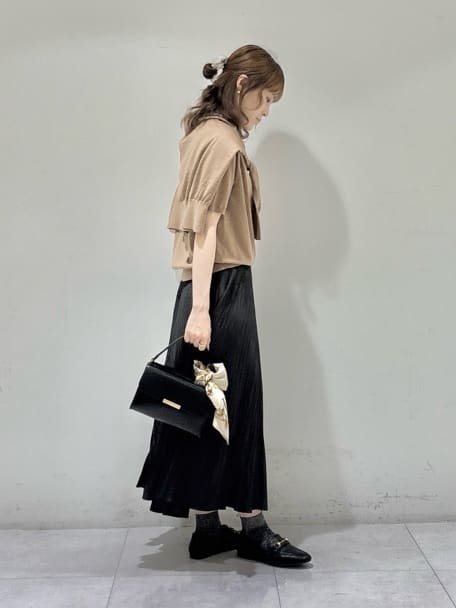 kyokaさんの「UNTITLED｜【アンサンブル可/六分袖/洗える】ウールシルクニット」を使ったコーディネート