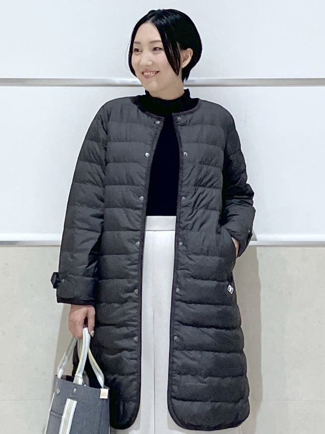 eriko さんの「Dessin｜【撥水・2WAY】ミュラーダウンコートロング丈」を使ったコーディネート