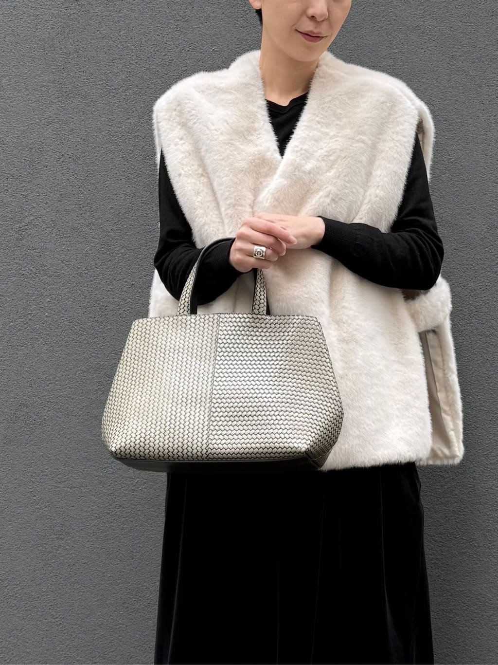 Kさんの「HIROKO HAYASHI｜OTTICA（オッティカ）ハンドトートバッグS」を使ったコーディネート