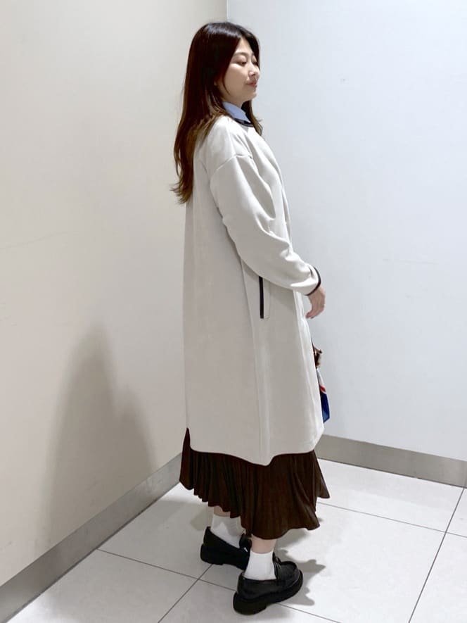 kanaさんの「UNTITLED｜【重ね着レイヤードに】杢調ニットベスト」を使ったコーディネート