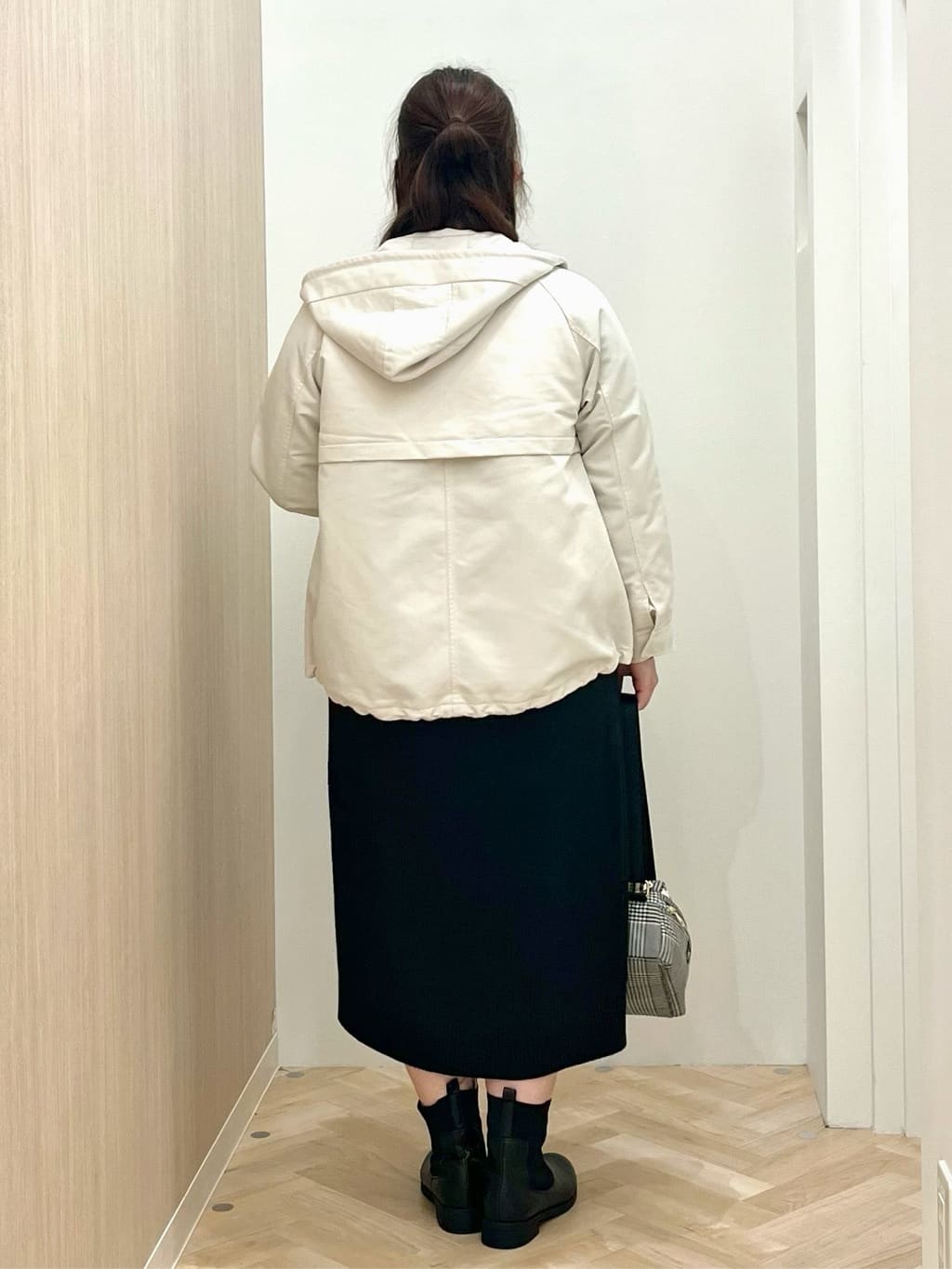 akariさんの「grove｜【名品アウター/3WAY・はっ水】ボアライナー付マウンテンパーカ」を使ったコーディネート