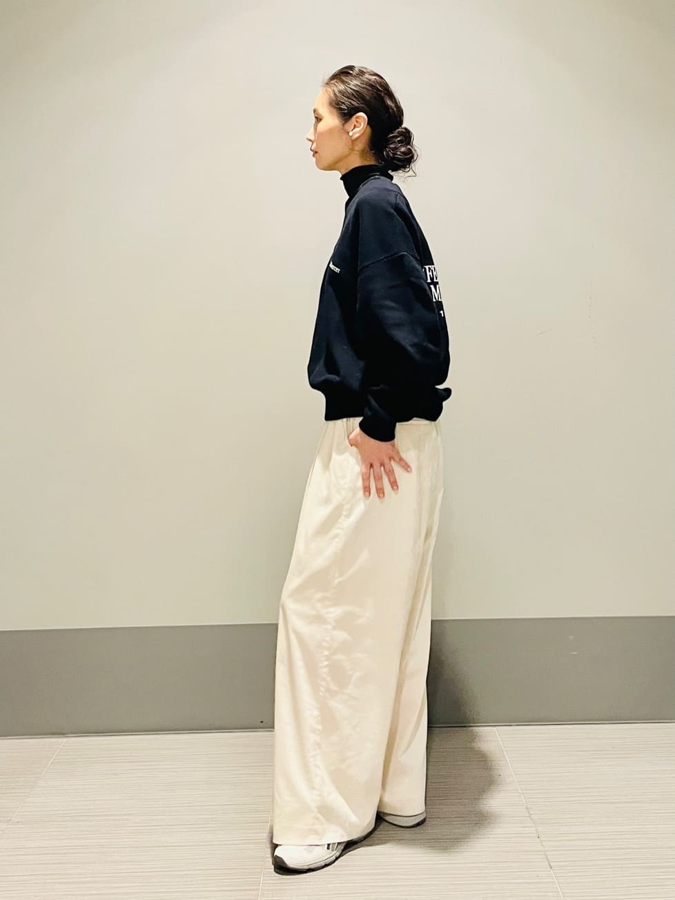 Annさんの「DRESSTERIOR｜【シアー素材】シアータートルトップス」を使ったコーディネート