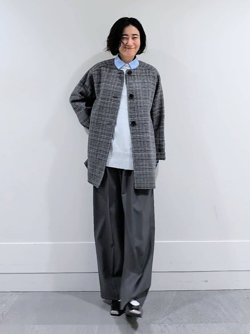 ミズタさんの「UNTITLED｜【ミディ丈/軽やか】セミラグランリバー コート」を使ったコーディネート
