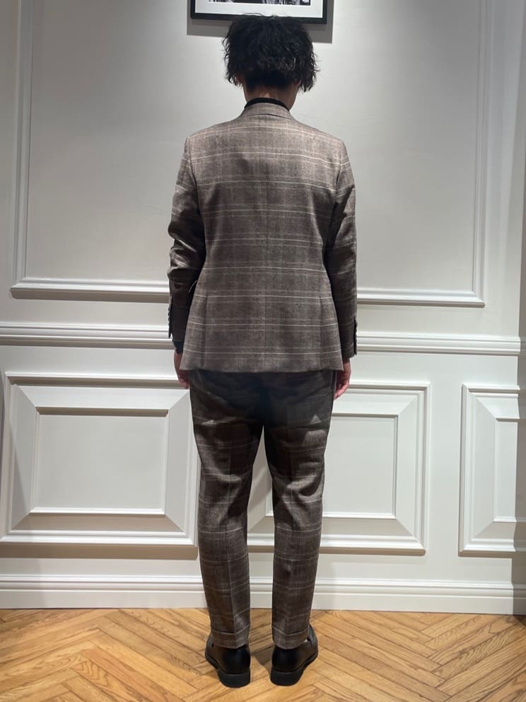橋本さんの「DRESSTERIOR｜◆サスティナブル タートルニット」を使ったコーディネート