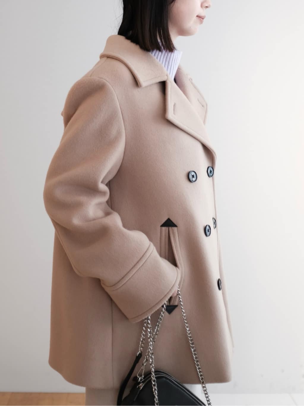 Kishimotoさんの「DRESSTERIOR｜コーデュロイジャージタイトスカート」を使ったコーディネート