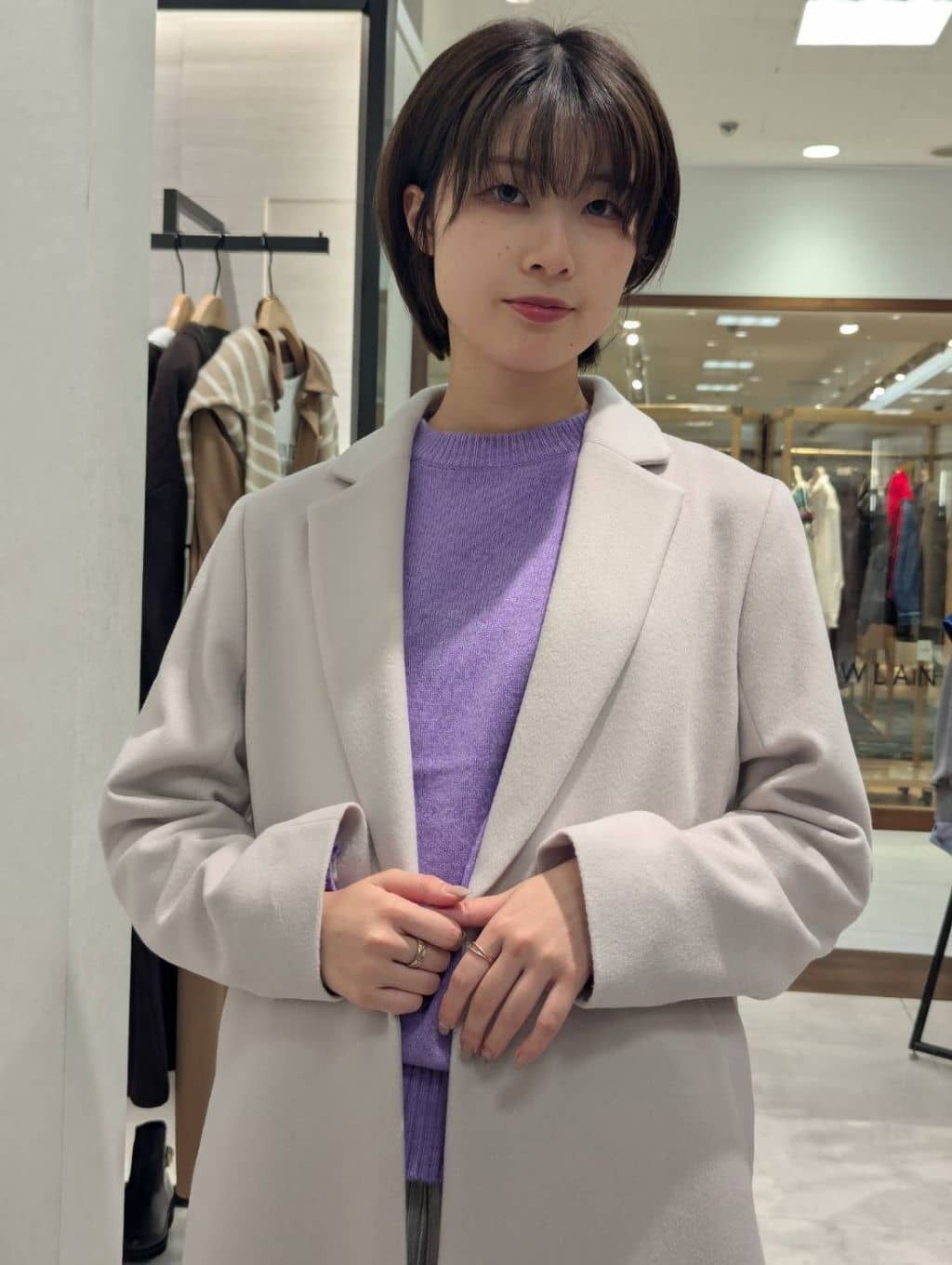 nonoさんの「UNTITLED｜【スタイリッシュ／オンオフ兼用】ウールチェスターコート」を使ったコーディネート