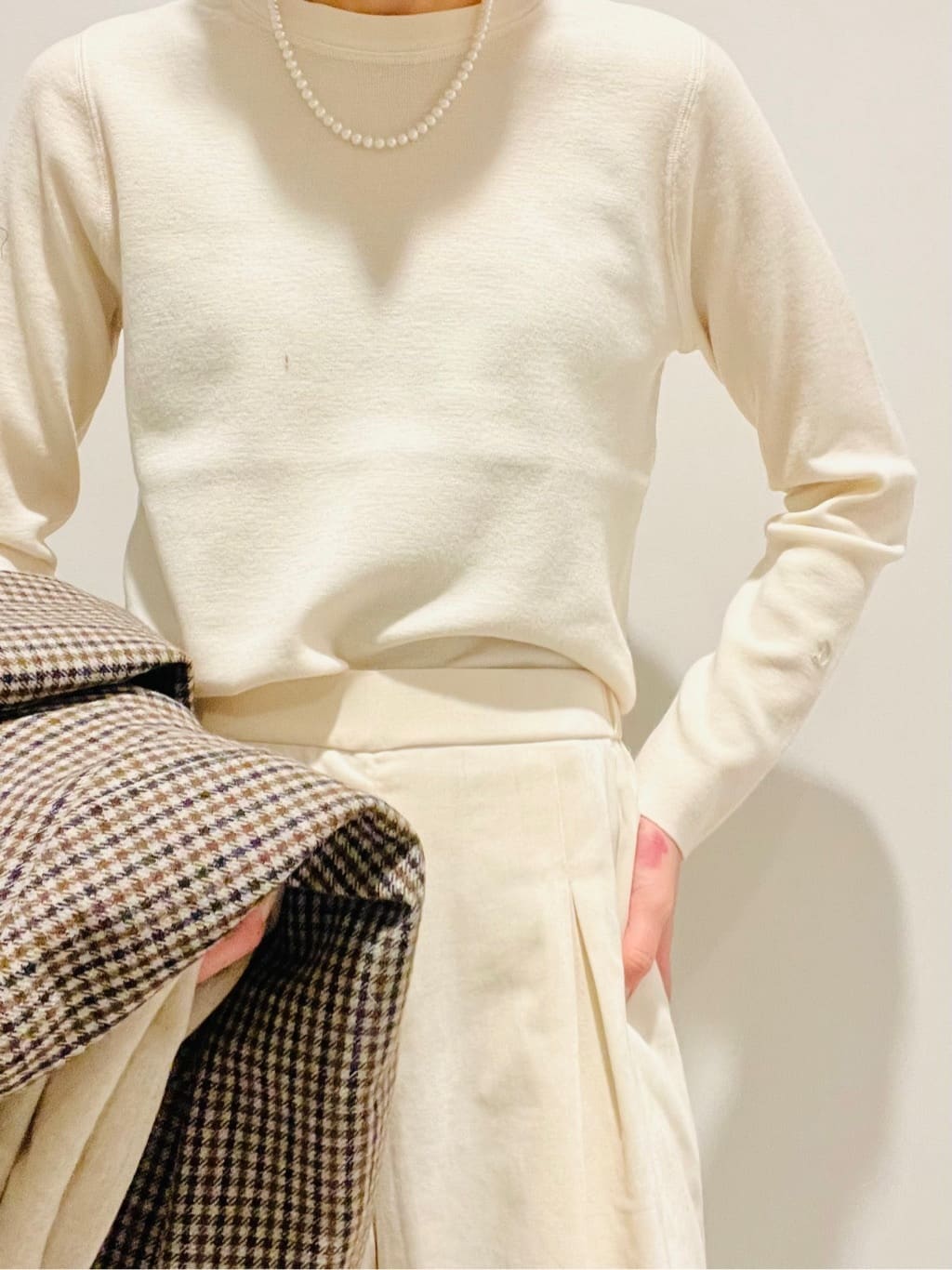 Annさんの「DRESSTERIOR｜ストレッチフルニードルニット」を使ったコーディネート