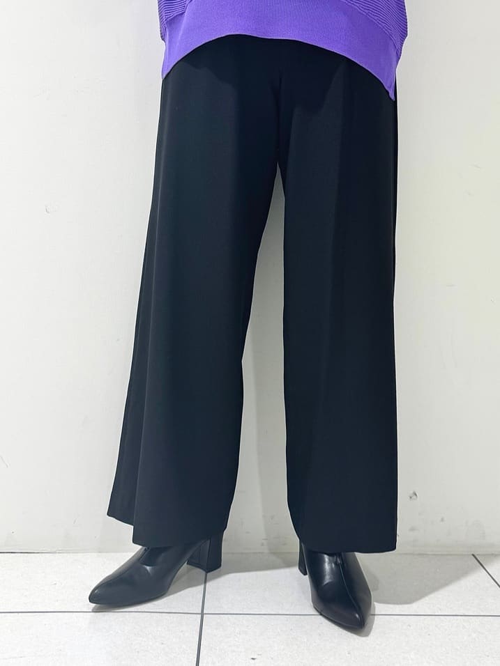 そんさんの「INDIVI｜【洗える／体型カバー】美シルエットニット」を使ったコーディネート