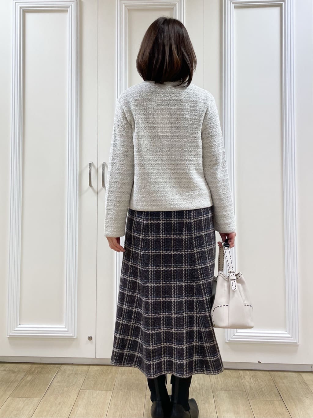 めいさんの「Reflect｜【ライトアウター／ゆったりシルエット／気軽な羽織に◎】ドライタッチカーディガン」を使ったコーディネート