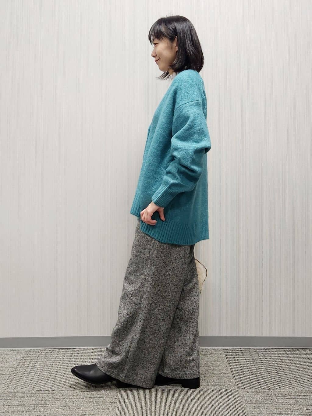 naraさんの「Dessin｜【洗える】ウォームソフトカーディガン」を使ったコーディネート