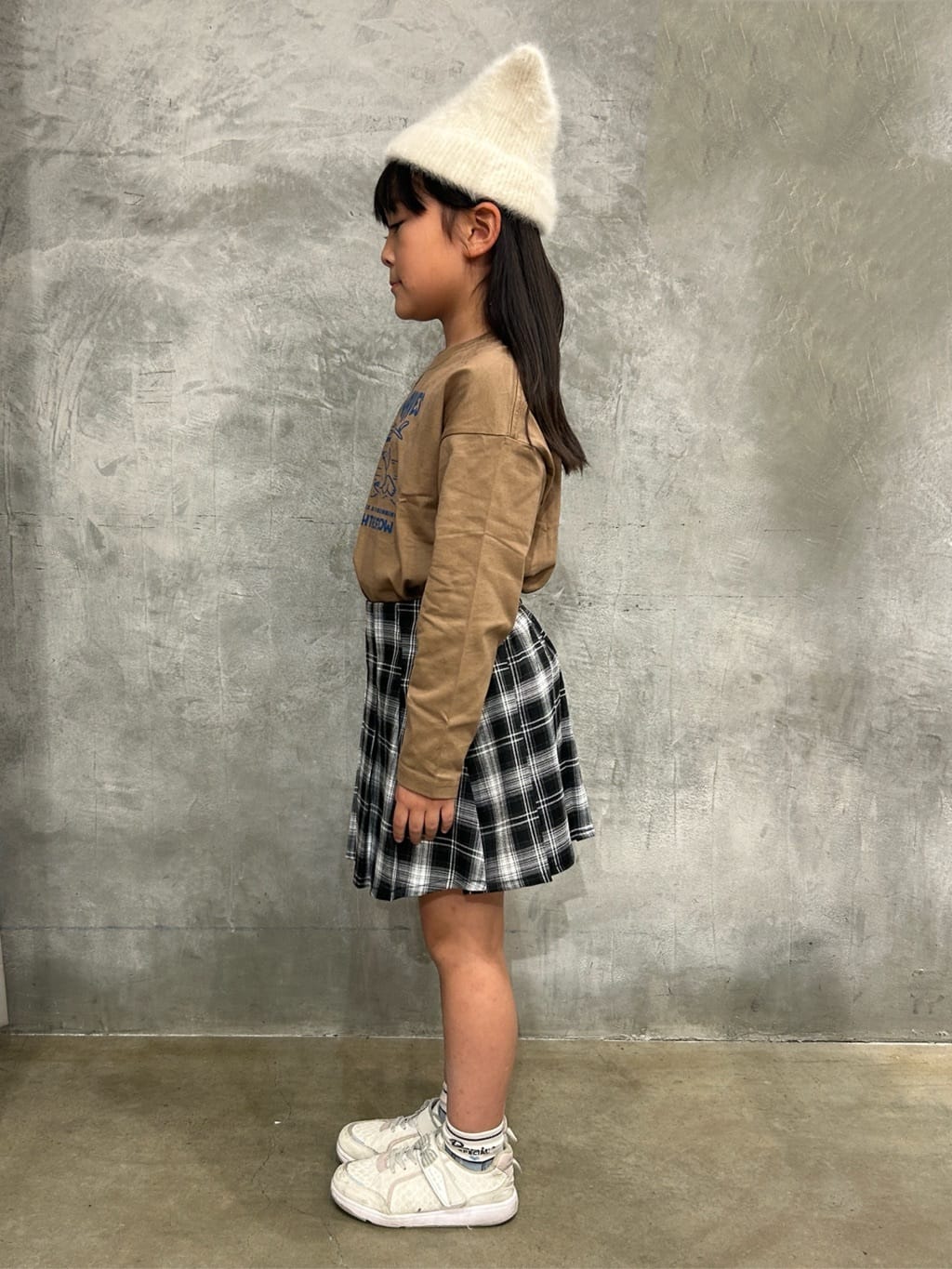 naokoさんの「THE SHOP TK｜【110-160】プリント長袖Tシャツ」を使ったコーディネート