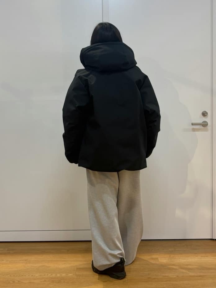 madokaさんの「tk.TAKEO KIKUCHI｜【撥水】フーデットインシュレーションブルゾン」を使ったコーディネート