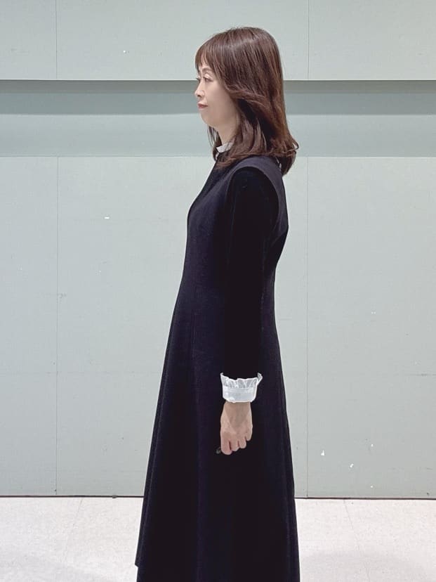 makiさんの「UNTITLED｜【軽アウター/ミドル丈】ウールニットコーディガン」を使ったコーディネート