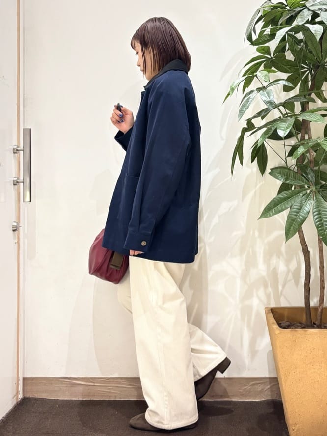 TOWAさんの「SHOO･LA･RUE｜【S-LL】オーバーシルエットでこなれ感 襟コール カバーオール」を使ったコーディネート