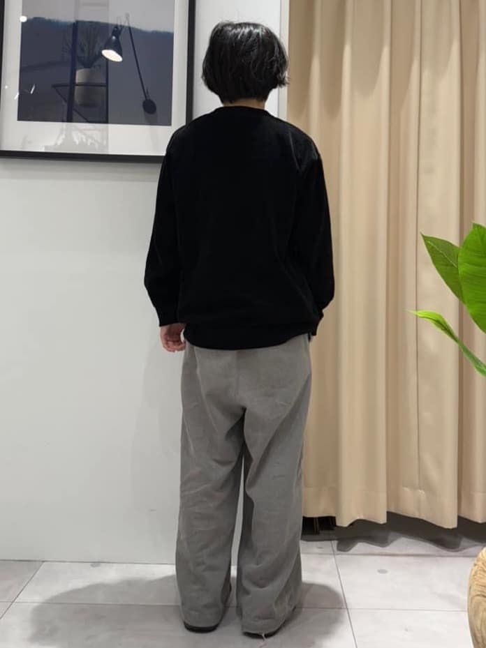 はさんの「THE SHOP TK｜【触れるたびに心地良い】ライトモールニット　洗濯機OK/ユニセックスでおすすめ！」を使ったコーディネート