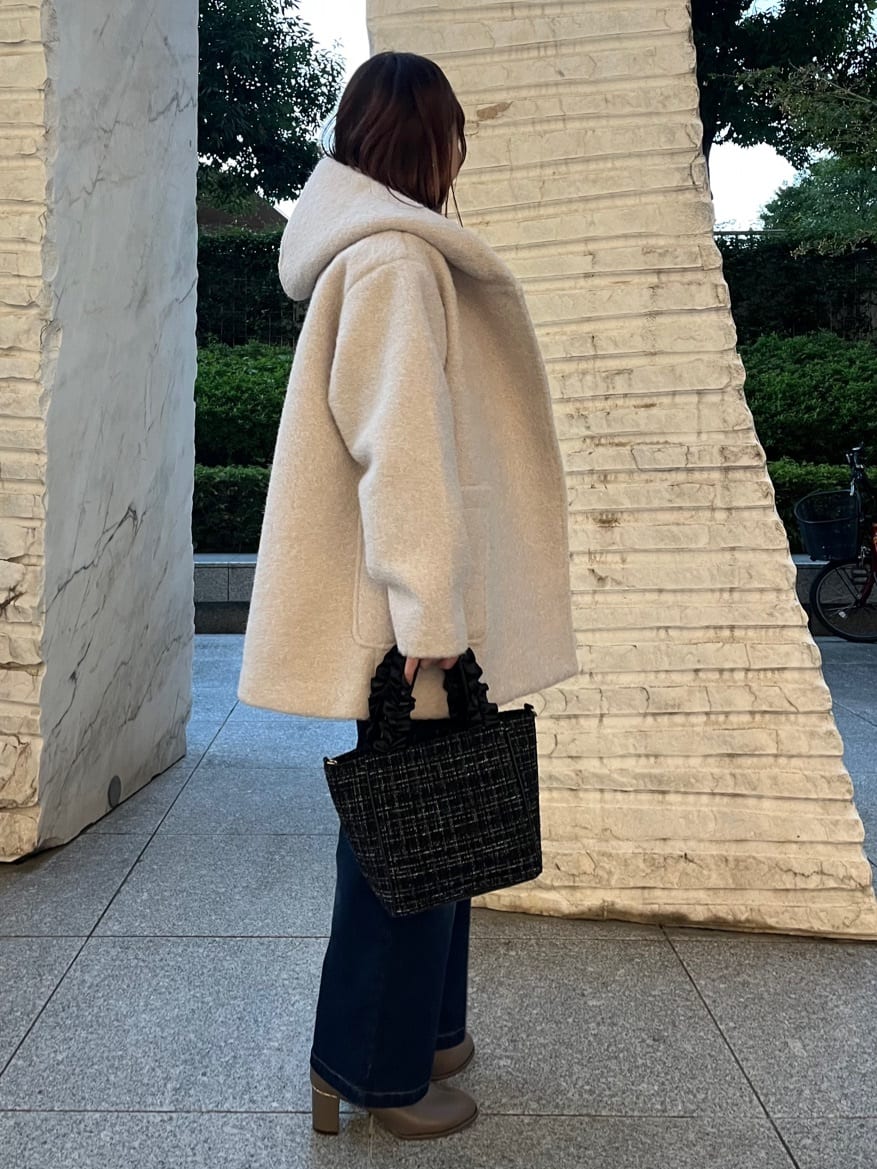 ゆっきーさんの「SHOO･LA･RUE｜【高レビュー/洗濯機可】ゆるシルエットで体型カバー もちもちニット」を使ったコーディネート