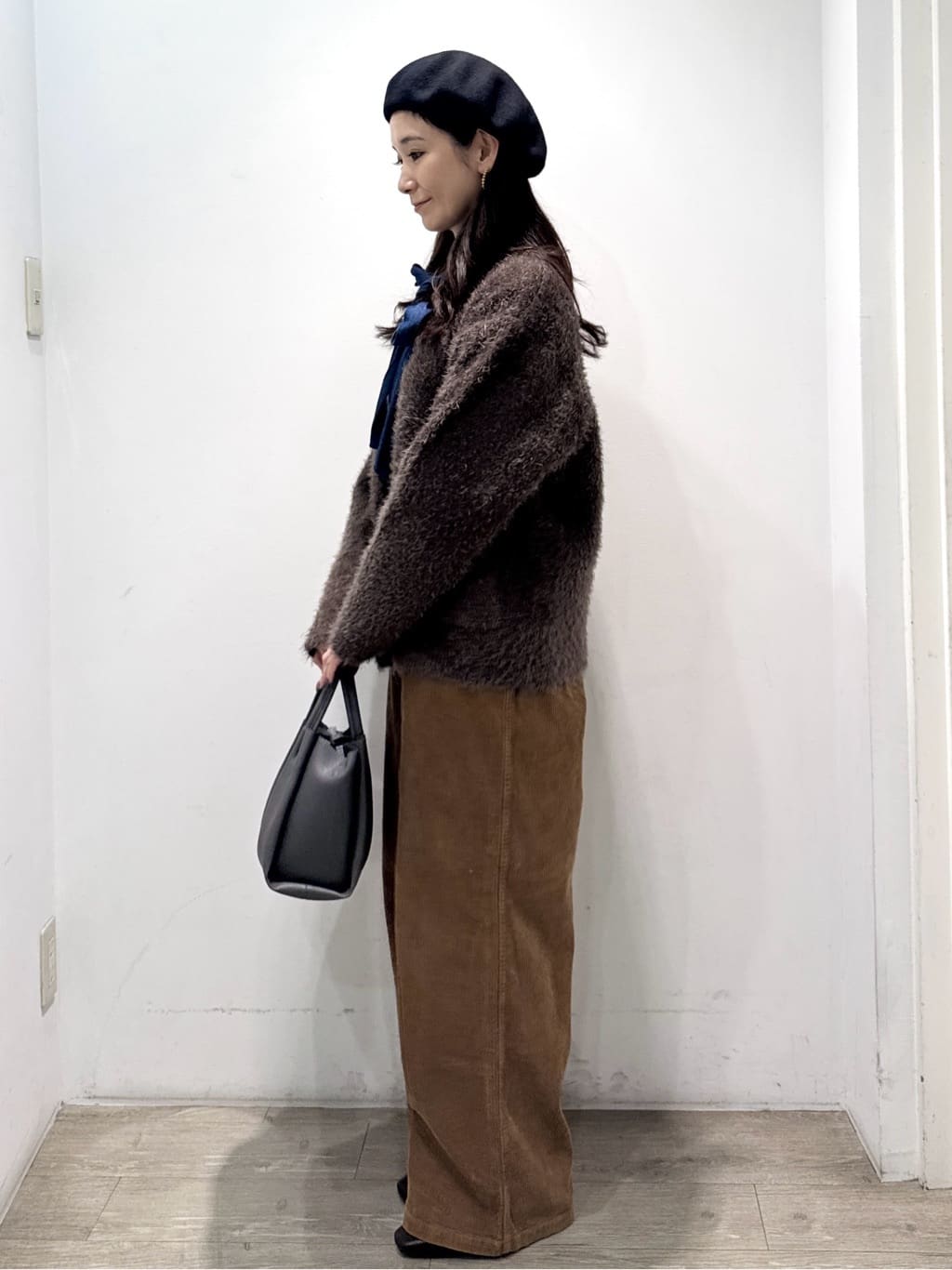 yuicciさんの「OPAQUE.CLIP｜コーデュロイワイドパンツ【洗濯機OK】」を使ったコーディネート