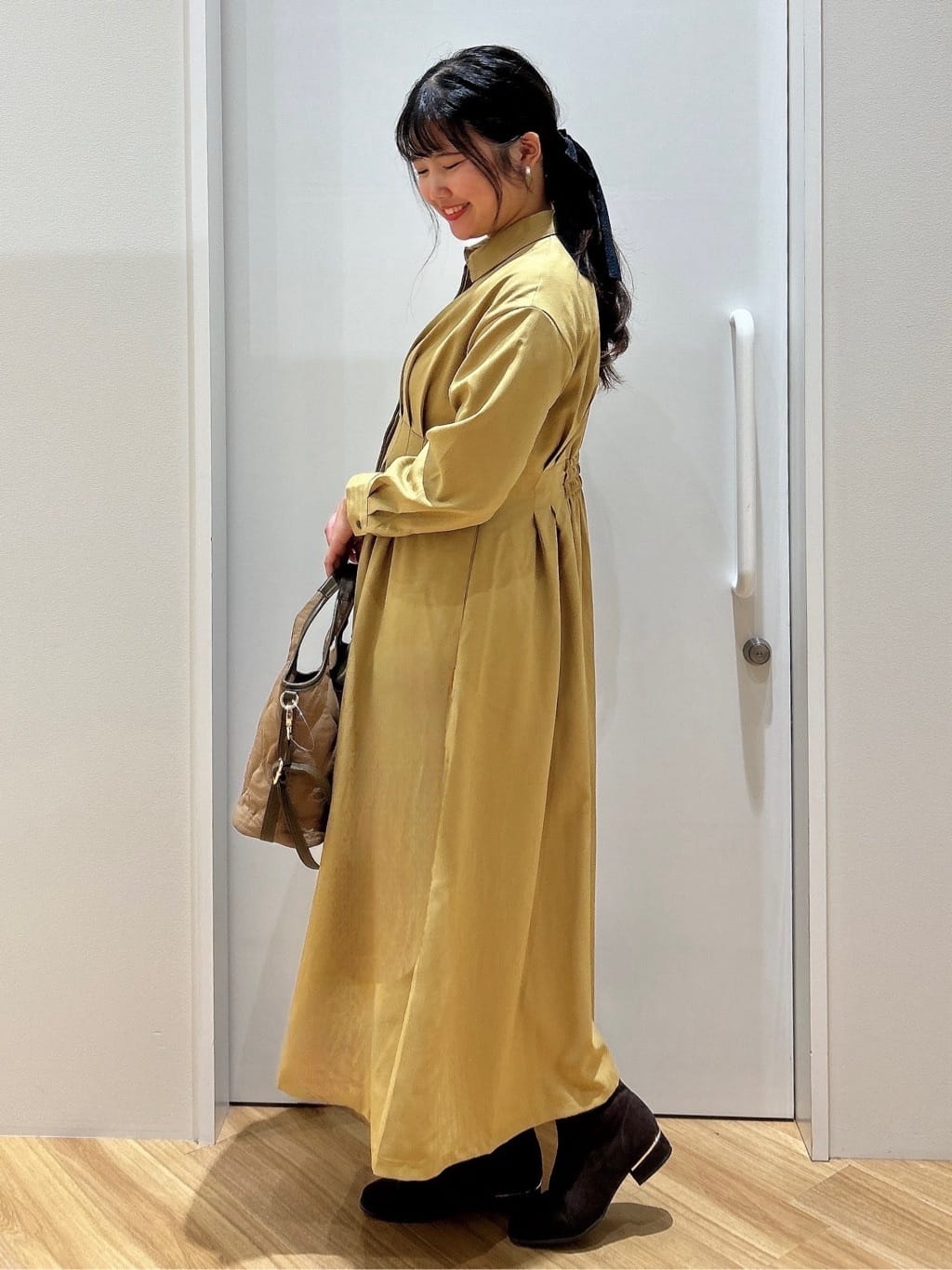 みいさんの「grove｜品よくまとう、大人のシャツワンピース」を使ったコーディネート