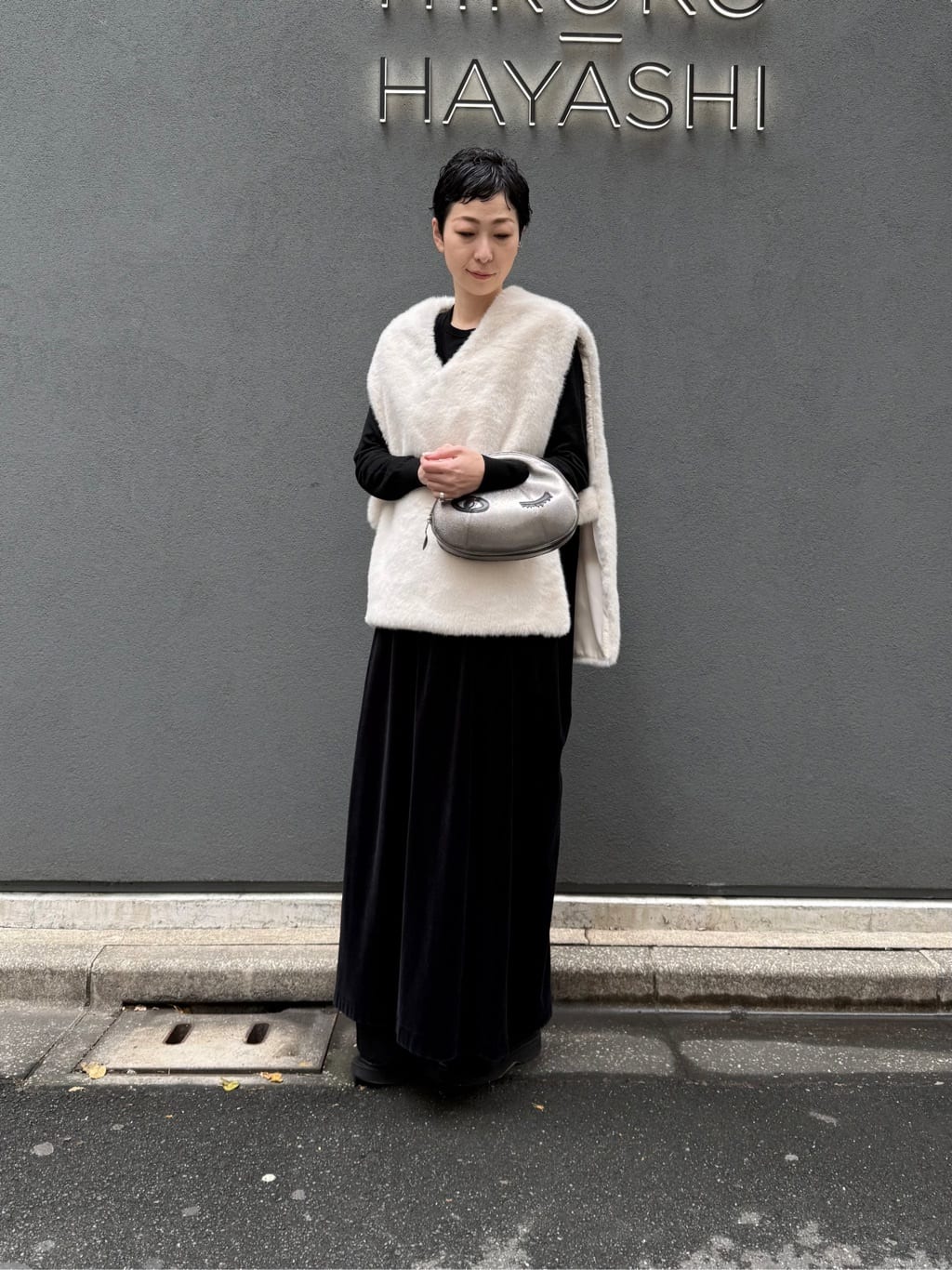 Kさんの「HIROKO HAYASHI｜OSTRO（オストロ）クロワッサンバッグ」を使ったコーディネート