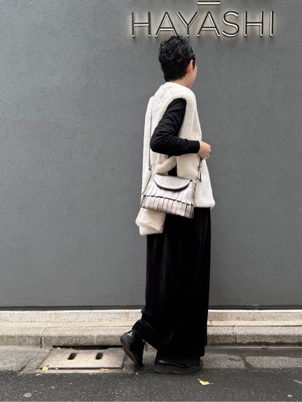 Kさんの「HIROKO HAYASHI｜FRANGIA（フランジャ）ショルダーバッグ」を使ったコーディネート