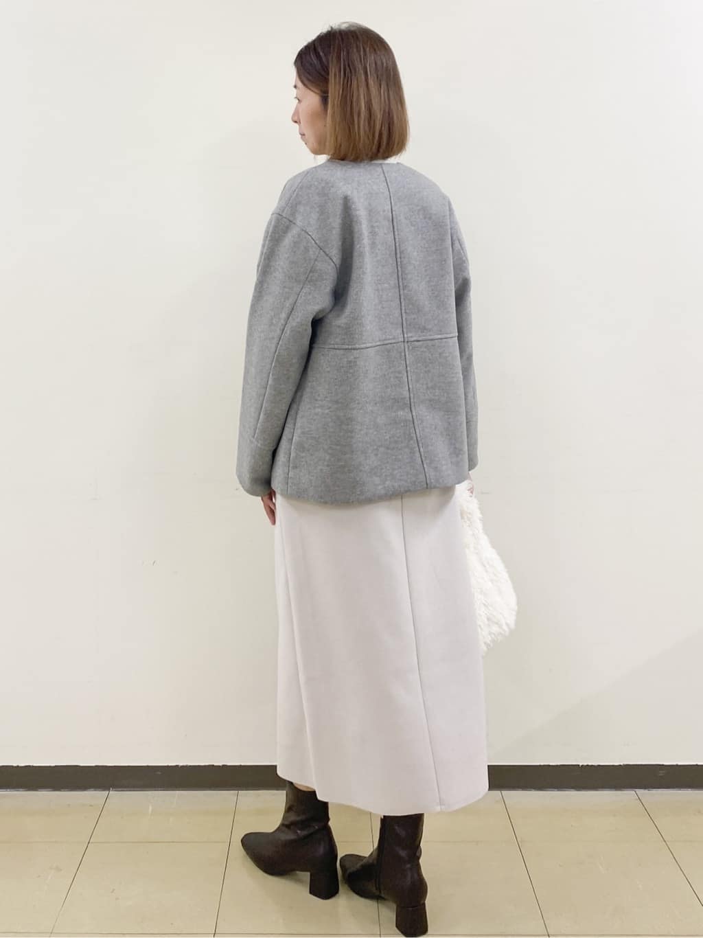 miさんの「index｜ベーシックショートブーツ【THEシリーズ／抗菌防臭加工】」を使ったコーディネート