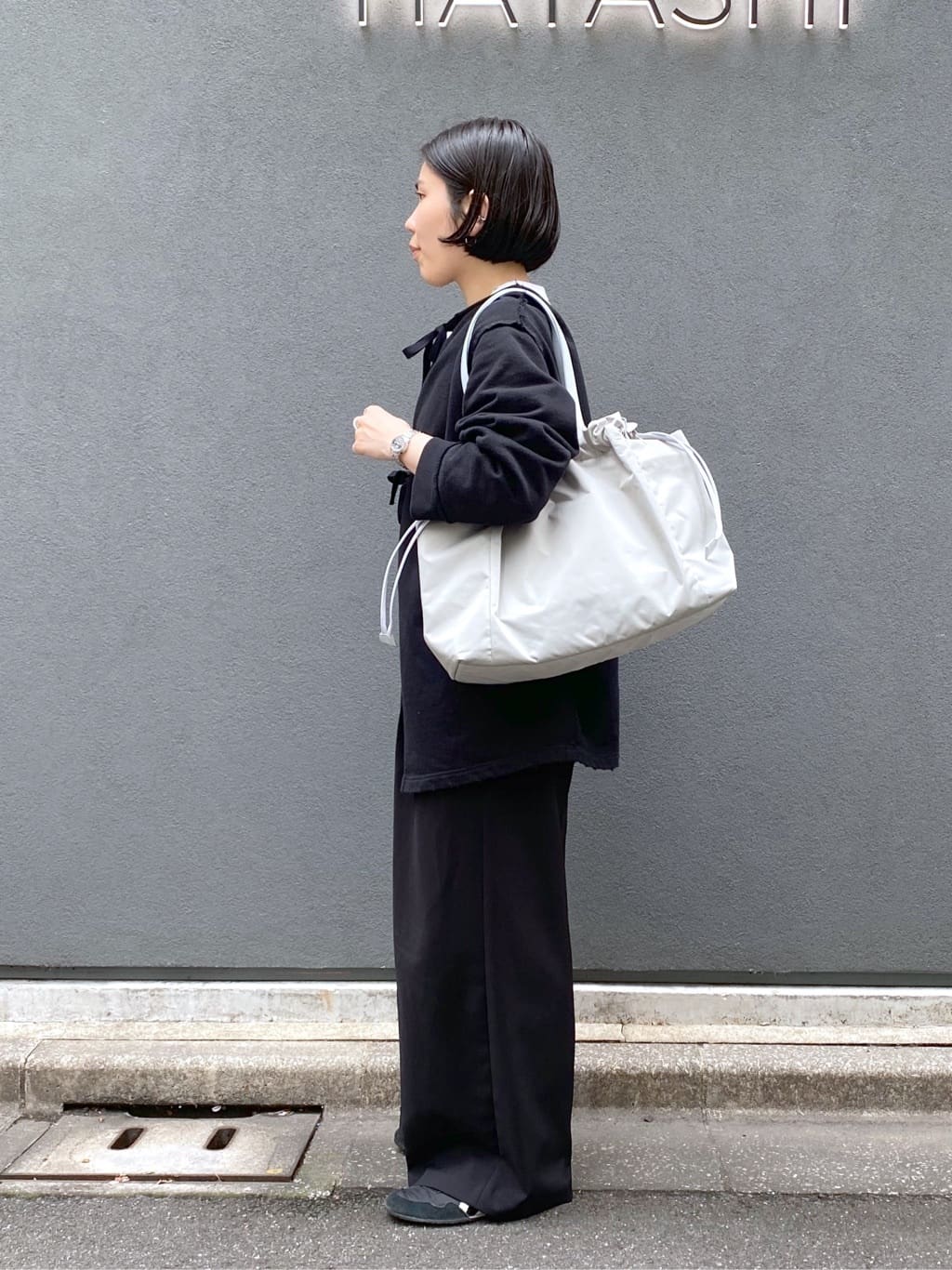 Uさんの「HIROKO HAYASHI｜LUINI（ルイーニ）トートバッグ」を使ったコーディネート