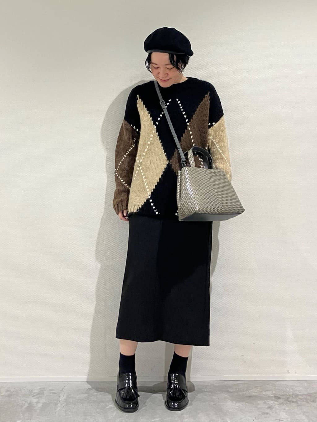 Cさんの「HIROKO HAYASHI｜OTTICA（オッティカ）2wayショルダーバッグ」を使ったコーディネート