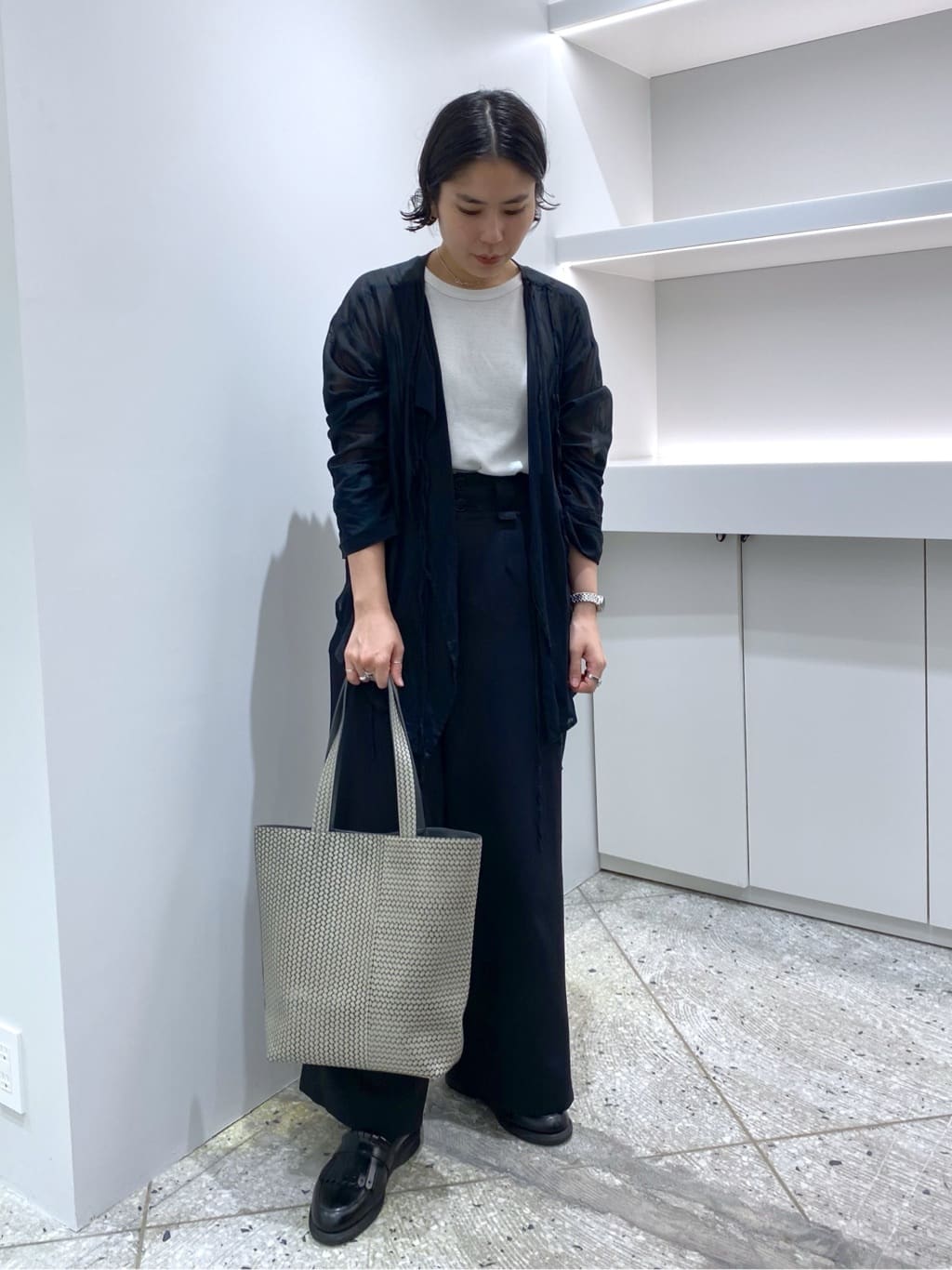 Uさんの「HIROKO HAYASHI｜OTTICA（オッティカ）トートバッグM」を使ったコーディネート