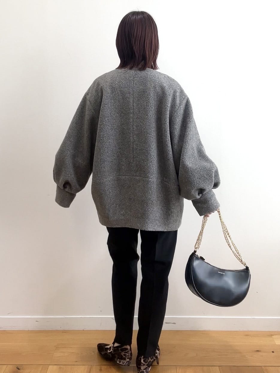 RINAさんの「OPAQUE.CLIP｜フロッキーチュールトップス【洗濯機OK】」を使ったコーディネート