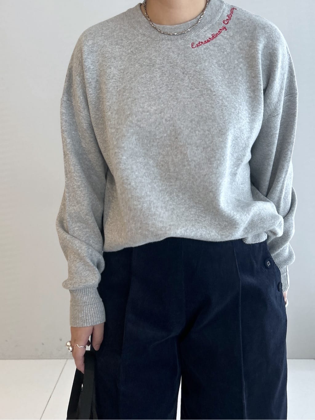 Hirokaさんの「Dessin｜【セットアップ可・洗える】マリンコーデュロイパンツ」を使ったコーディネート