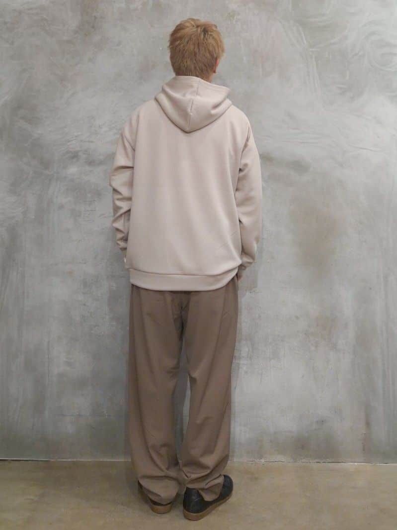 daiさんの「THE SHOP TK｜【大人の休日スタイルにはこれ！】フロントチェック柄ニットパーカ　洗濯機OK」を使ったコーディネート